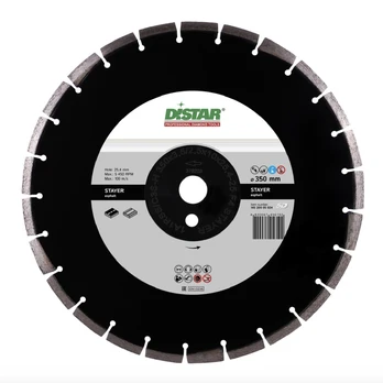 Distar Stayer Deimantinis pjovimo diskas asfaltui 350mm