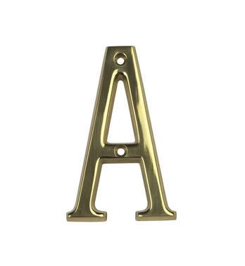 Raidė „A“, metalas, žalvario