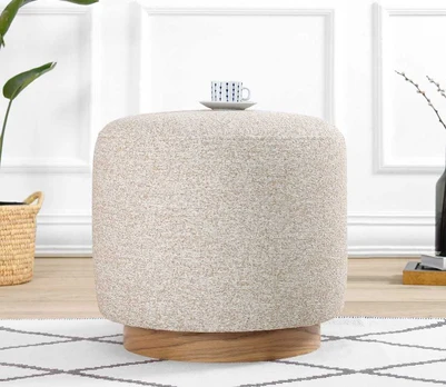Pouffe Cheriton Puf - rusvai gelsvas