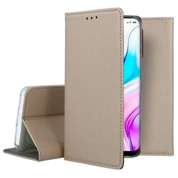 Dėklas Smart Magnet Xiaomi Redmi 8 Auksinis