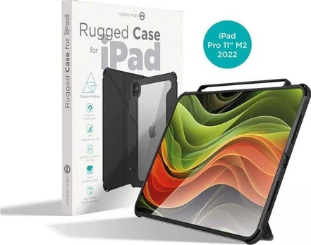 Mobile Origin Rugged Case, juodas - iPad Pro 11" M2 2022 4th gen