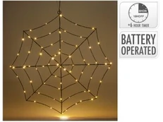 Helovino LED voratinklis su laikmačiu, 57 cm