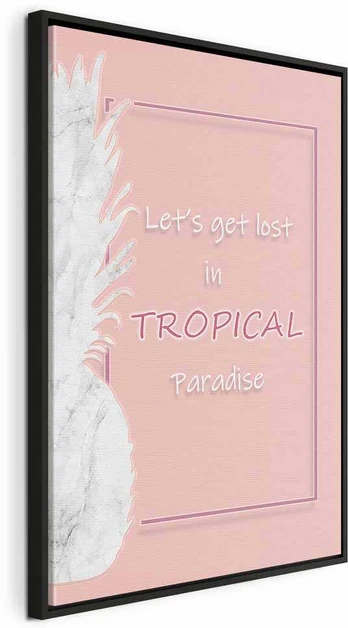 Artgeist Paveikslas - Let's Get Lost in Tropical Paradise (1 Part) Vertical