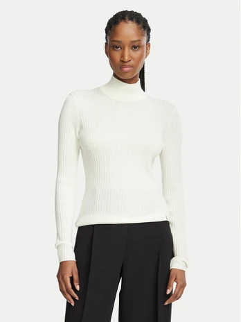 Calvin Klein Golfas LV044H352G Balta Regular Fit