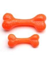 Comfy Mint Dental Bone žaislas oranžinis 8,5 cm kaina