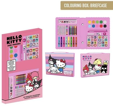 CERDÁ Hello Kitty colouring stationery set