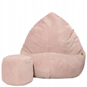 Sėdmaišis su pufu Pufy, rožinis