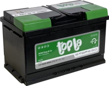 Akumuliatorius Topla Stop & Go, 12 V, 80 Ah, 800 A