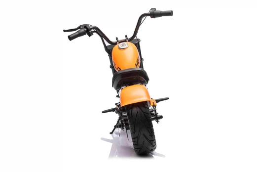 Ramiz Vaikiškas Elektrinis Motociklas Chopper Warrior, Oranžinis