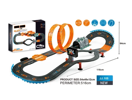 MEGA lenktynių trasa Racing Track RACER 1:43