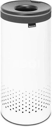Brabantia Wäschekorb, 35 L dunkelgrau / baltas