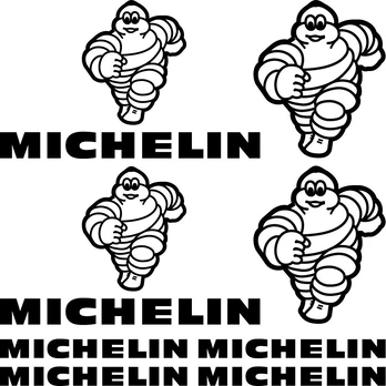 Motociklu Lipdukai „Michelin“ lipdukų rinkinys