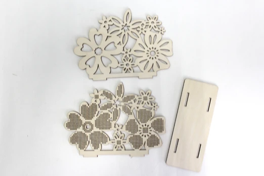 Napkin holder. Flower meadow SO-044