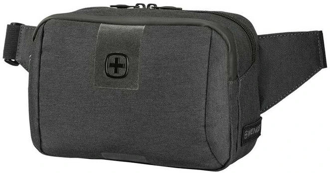 WENGER MX ECO WAIST BAG, Charcoal