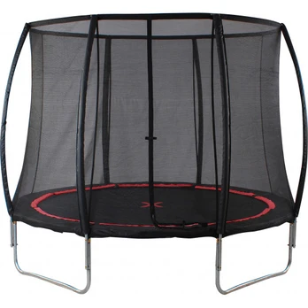Trampoline with Safety Net Black Spider