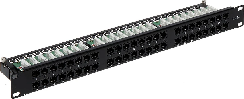 TST KOMUTACINIS SKYDELIS RJ-45 PP-48/RJ/C
