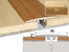 Profilis Effector A68 sujungimo | auksinis 90 cm