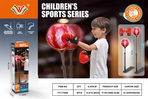 Boxing Set Adjustable Stand + Accessories