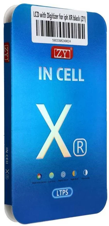 Dėklas Oem LCD Screen iPhone Xr with digitizer juodas (ZY-LTPS)