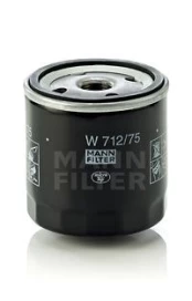 Alyvos filtras MANN-FILTER W712/75 kaina