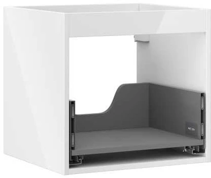 Praustuvo spintelės korpusas Mexen Box-A, 50 cm, 1 stalčius, Baltas glossy