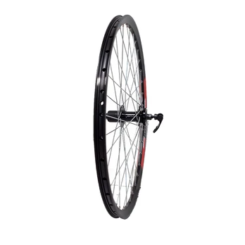 Galinis ratas 26" d-brake 6B, 36H, kasetė, QR
