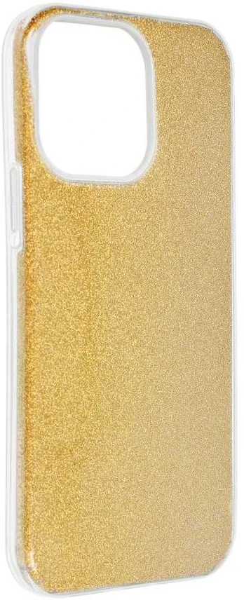 Dėklas telefonui Forcell Shining - iPhone 14 PRO MAX ( 6.7 ) auksinis