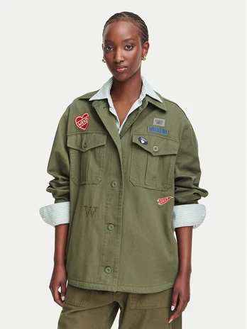 Weekend Max Mara Demisezoninė striukė Razza 2625086011 Chaki Regular Fit