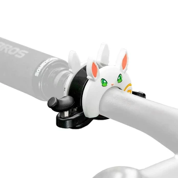 Rockbros 34001100 Children's Bicycle Bell Rabbit Motif - Baltas
