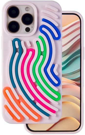 Dėklas Mocco DIY Snake Back Case for Apple iPhone 16 Pro