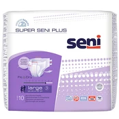 Sauskelnės Seni Super Plus, Large, 10 vnt. kaina