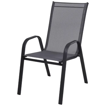 MOEMAX metalinės lauko kėdės, 4 vnt