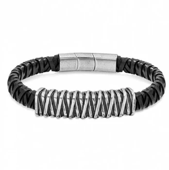 Vyriškos apyrankės Police PEJGB2112302 Oda 19 cm