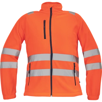 Darbinis švarkas vyrams Cerva Almeria HV, oranžinė, 3XL dydis