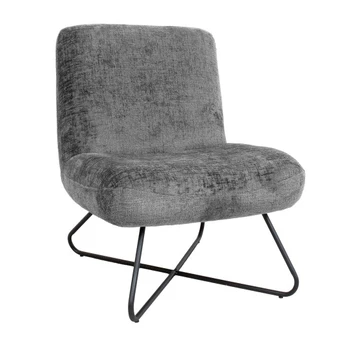 Fotelis Chair FARICA dark pilkas