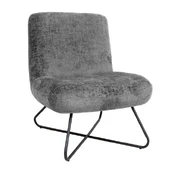Fotelis Chair FARICA dark pilkas kaina