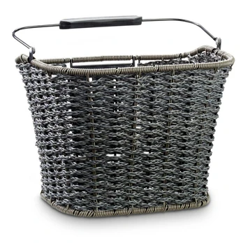 Dviračio krepšys Cube Acid Handlebar Basket 93121, plastikas/plienas, ruda
