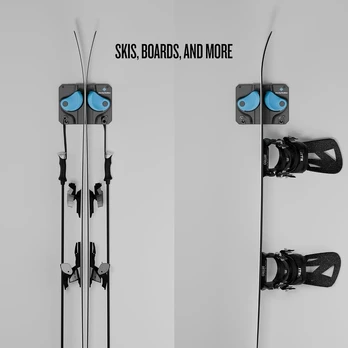 Laikiklis slidėms ir snieglentei "gravity Grabber" - Cyan