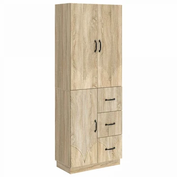 Spintelė 2 pcs Sonoma ąžuolas Apdirbta mediena