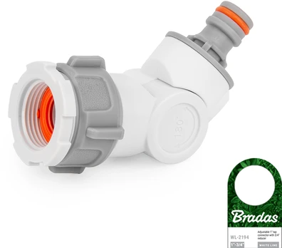 Bradas REGULOWANE PRZYŁĄCZE NA KRAN GW 1"-3/4" /Baltas LINE