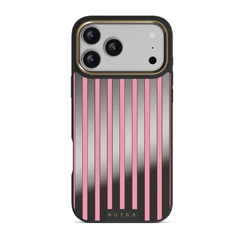 Strawberry Jam - iPhone 17 Pro Max Case, Elite Mirror (MagSafe) / Gold