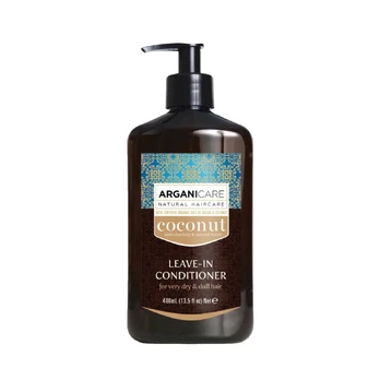 Arganicare, Coconut, Hair Leave-In Conditioner, Improves Elasticity, 400 ml