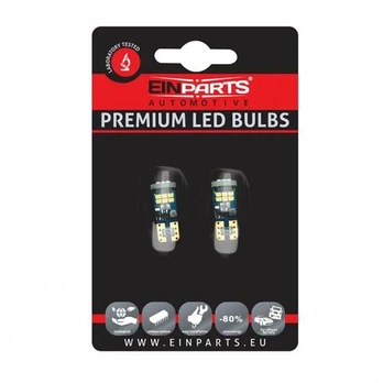 LED bulbs W5W, T10, 6000K, 9-16V