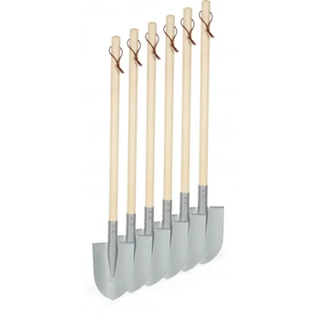 Shovels, set of 6, grey