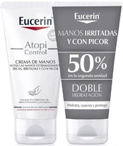 Rankų kremas Eucerin AtopiControl, 150 ml, 2 vnt. kaina