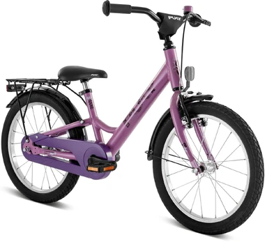 Vaikiškas dviratis, miesto Puky Youke 18, violetinis, 18"