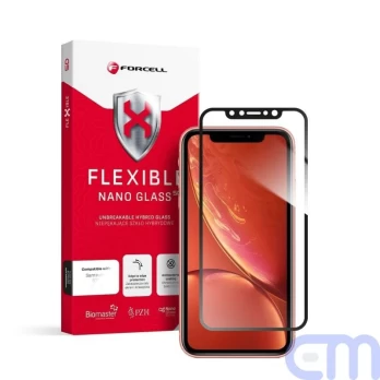 Forcell Flexible Nano Glass 5D for iPhone Xr/11 black