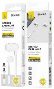 MTK OnePlus ausinės med mikrofon - Sort