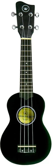 Soprano ukulelė Condorwood, juoda