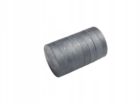 Ferito cilindrinis magnetas 40x8 mm F30, 2 vnt.